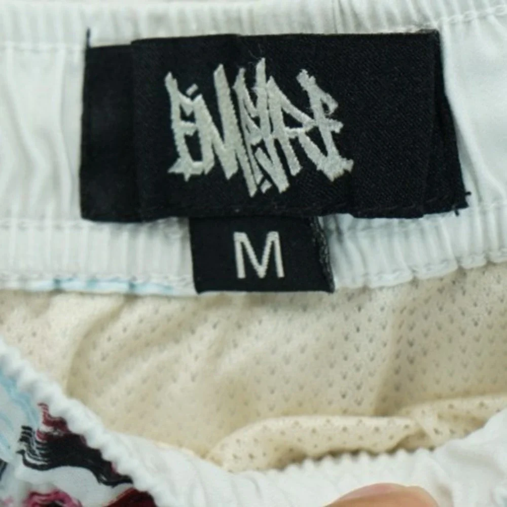 Empyre Ollie Floral Off White Board Shorts Men's Size‎ Medium